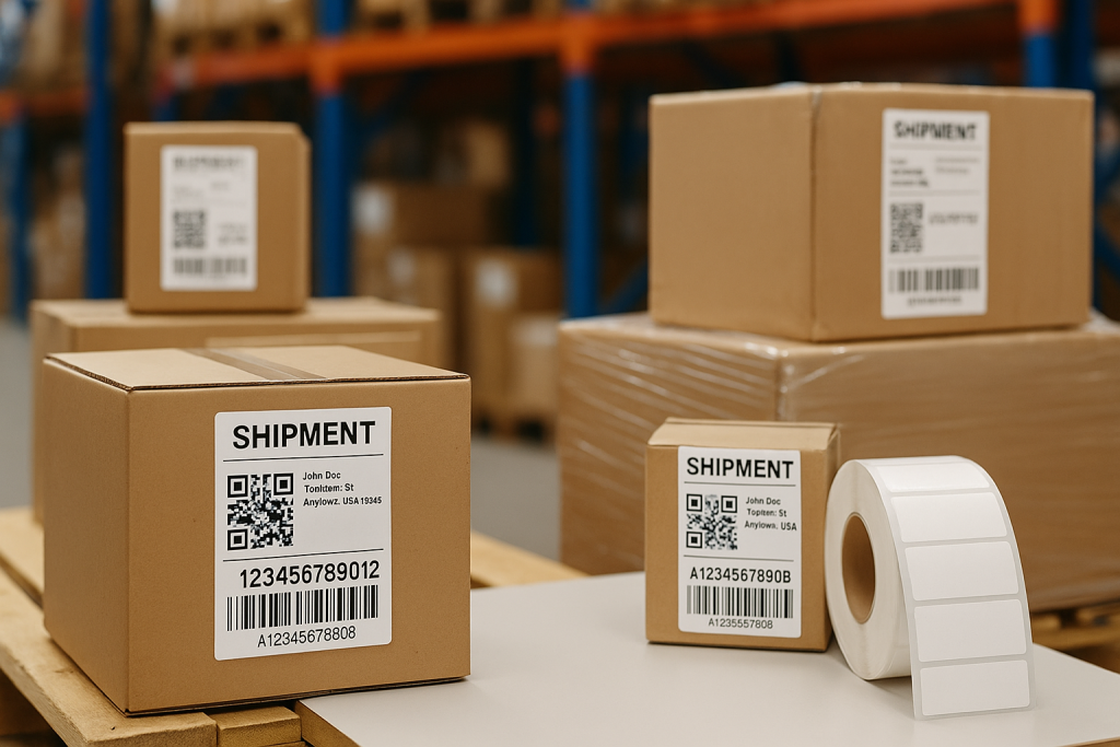 100×100 Termal Etiket: Depo ve Lojistik Süreçler İçin Mükemmel Boyut